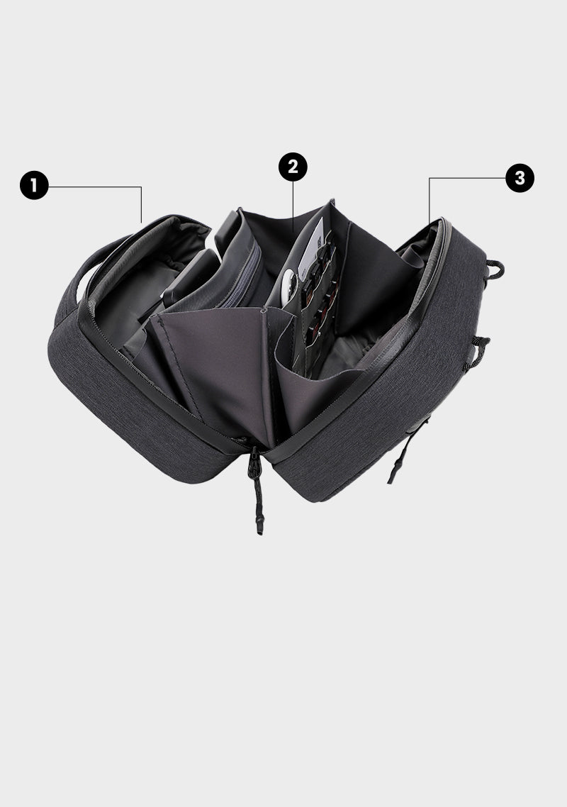 The epitome of efficiency for tech storage.