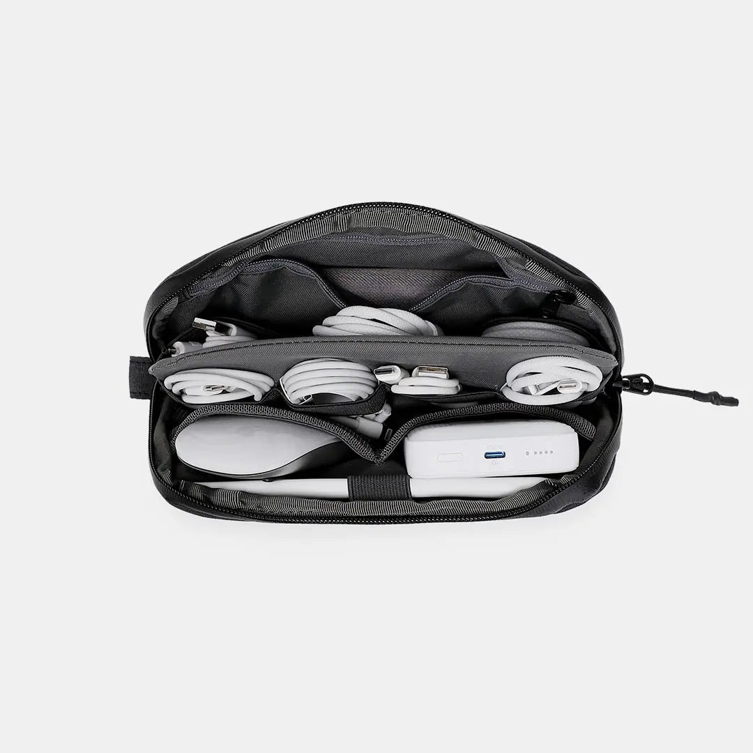 Cinomadist pouch fully packed with tech essentials