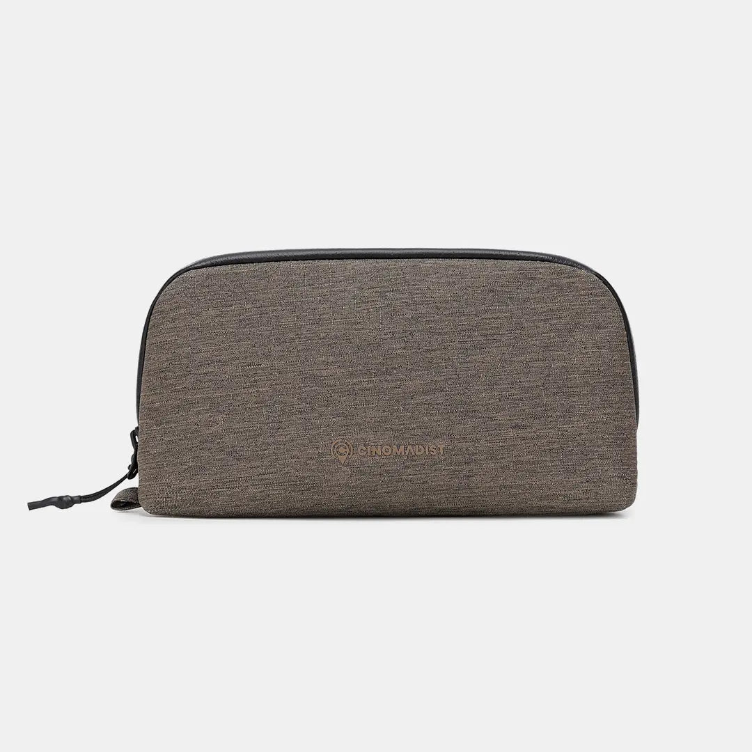 Brown Cinomadist Slim Tech Pouch front view