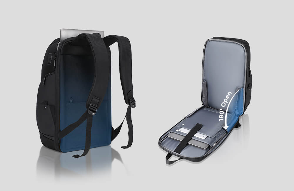 Cinomadist Laptop Backpack Core 25L featuring padded shockproof laptop compartment for secure device protection.