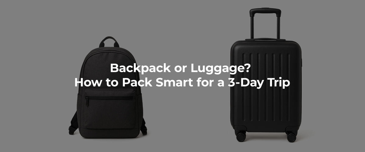 Backpack or Luggage? How to Pack Smart for a 3-Day Trip with Just One ...