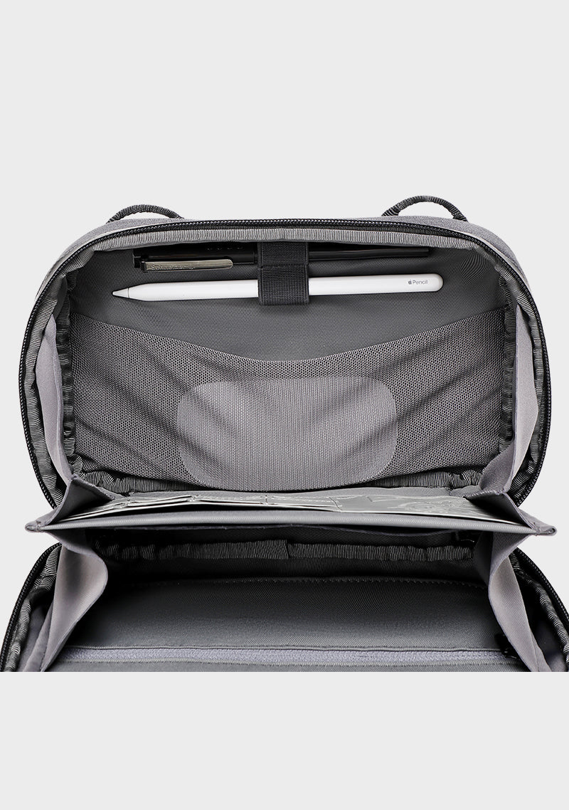 Store camera chargers, USB drives, or adapters.