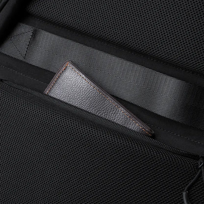 Gym backpack hidden anti-theft pocket against the back panel for passport and valuables