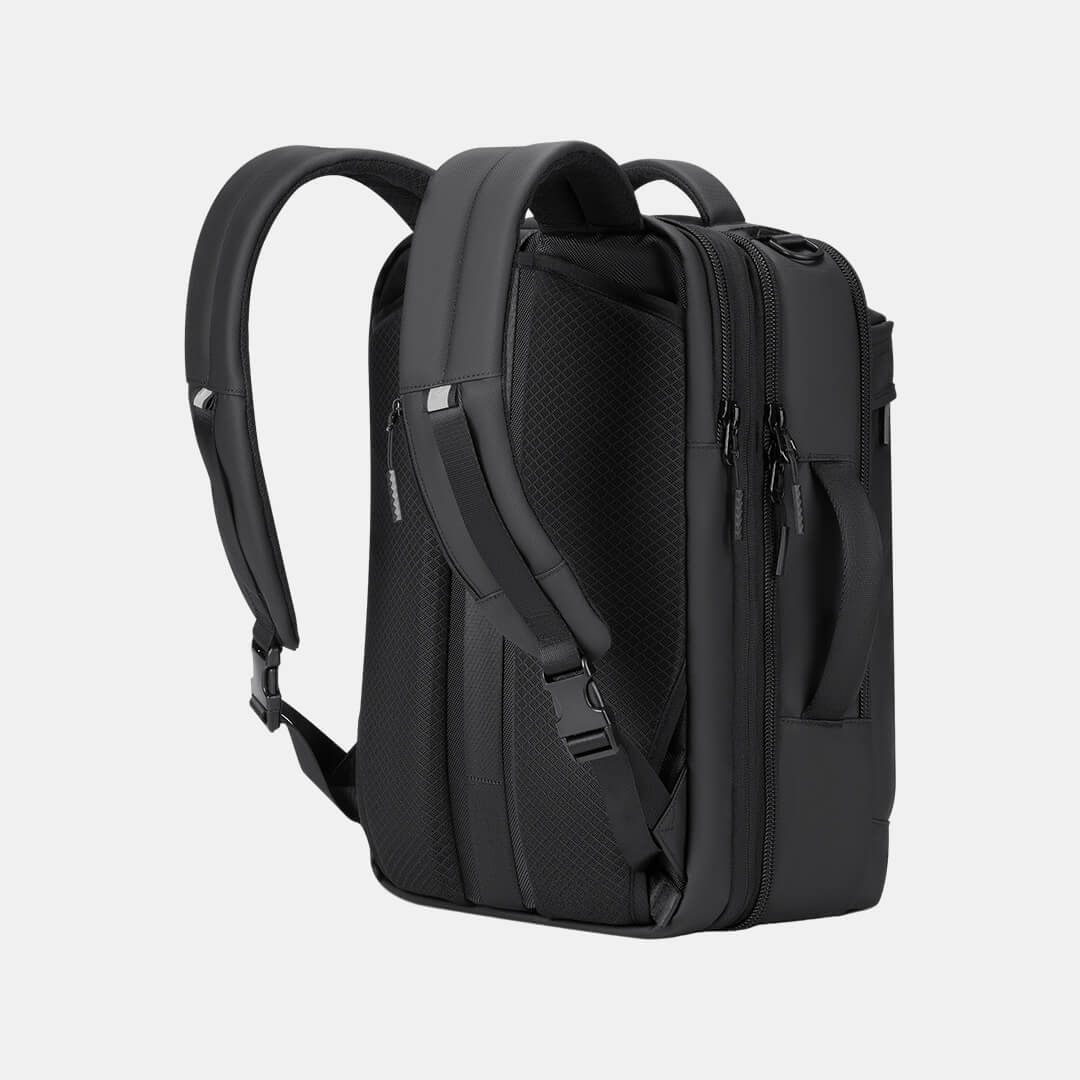 Cinomadist Expandable Urban Work & Travel Backpack – Waterproof, RFID Protection, 19L to 32L